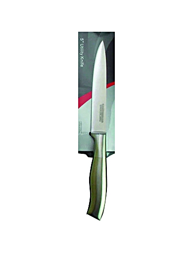 Нож для овощей GASTRORAG STS015 12.5 см, полностью нерж.сталь 