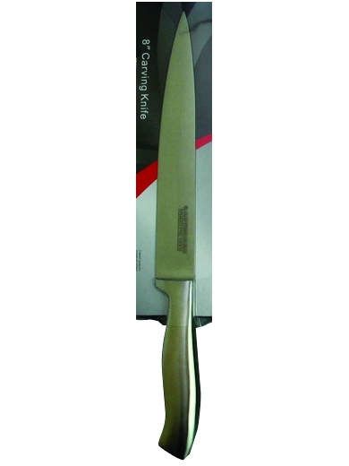 Нож для нарезки GASTRORAG STS007 20 см, полностью нерж.сталь 