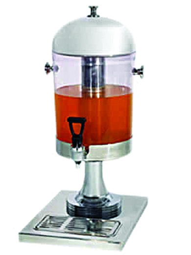 Диспенсер для напитков GASTRORAG ZCF301 емкость 7 л, емкость трубки для измельченного льда 0,9 л, нерж.сталь