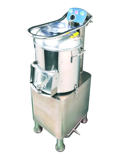 Овощеочистительная машина GASTRORAG PP-HLP-15 напольная, разовая загрузка 15 кг корнеплодов, таймер 0-5 мин, производительность 165 кг/ч