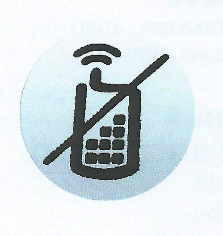 Табличка информационная METAL CRAFT SP-SW OF MOB отключить мобильный телефон