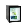 Холодильный шкаф витринного типа GASTRORAG BCW-40B термоэлектрический (без компрессора), вентилируемый, no frost, +12...+18оС, 40 л, 1 стеклянная дверца, 2 полки-решетки, подсветка, цвет черный