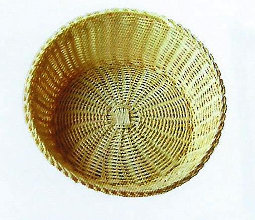 Хлебница GASTRORAG 2020A плетеная, круглая, диаметр 310 мм, высота 120/50 мм, полипропилен