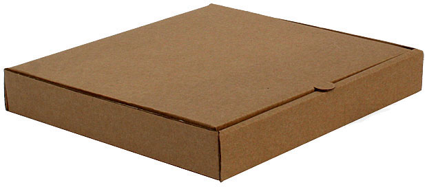 Коробка для пиццы 420х420х40 (бурый/бурый). Минимальная партия - 100 шт.