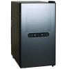 Холодильный шкаф для вина GASTRORAG JC-48DFW термоэлектрический (без компрессора), 2 температурные зоны (+12...+18оС/+8...+18оС), 48 л, 1 дверца с окном, подсветка, вместимость 18 бутылок 0,75 л, цвет черный