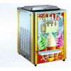 Фризер мягкого мороженого GASTRORAG SCM520DS настольный, 2 резервуара емкостью 4,3 л с системой ночного охлаждения, 2 морозильных цилиндра, производительность 18-22 л/ч, 2 вида мороженого + косичка, окраш.сталь/пластмасса, цвет серебристый
