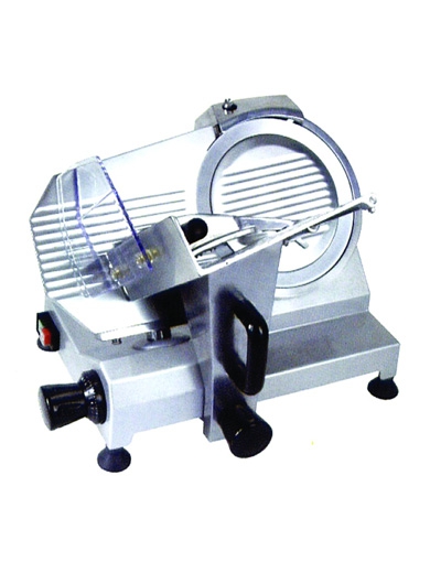 Гастрономическая машина GASTRORAG HBS-250 полуавтоматическая, диаметр ножа 250 мм, толщина среза 0,2 - 15 мм, встроенное затачивающее устройство, алюминий