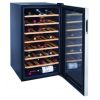Холодильный шкаф для вина GASTRORAG JC-128  +5...+18оС, 128 л, 1 стеклянная дверца, подсветка, 7 выдвижных деревянных полок, вместимость 45 бутылок 0,75 л, металлический корпус, хладагент R134a