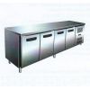 Холодильник-рабочий стол GASTRORAG GN 4100 TN ECX -2...+8оС, 600 л, 4 дверцы, 4 полки-решетки GN 1/1 с направляющими, столешница без борта, снаружи - нерж.сталь 304/430, внутри - алюминий