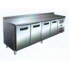 Холодильник-рабочий стол GASTRORAG GN 4200 TN ECX -2...+8оС, 600 л, 4 дверцы, 4 полки-решетки GN 1/1 с направляющими, столешница с бортом, снаружи - нерж.сталь 304/430, внутри - алюминий